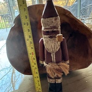 RARE Old world wooden/handpainted Santa